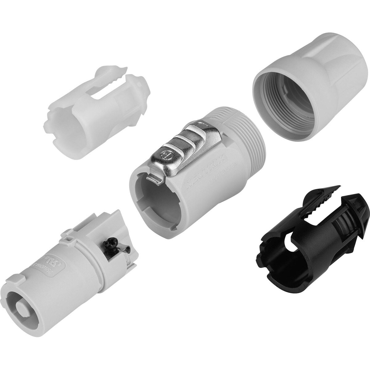 Neutrik NAC3FCB powerCON Cable Connector Power Out Gray